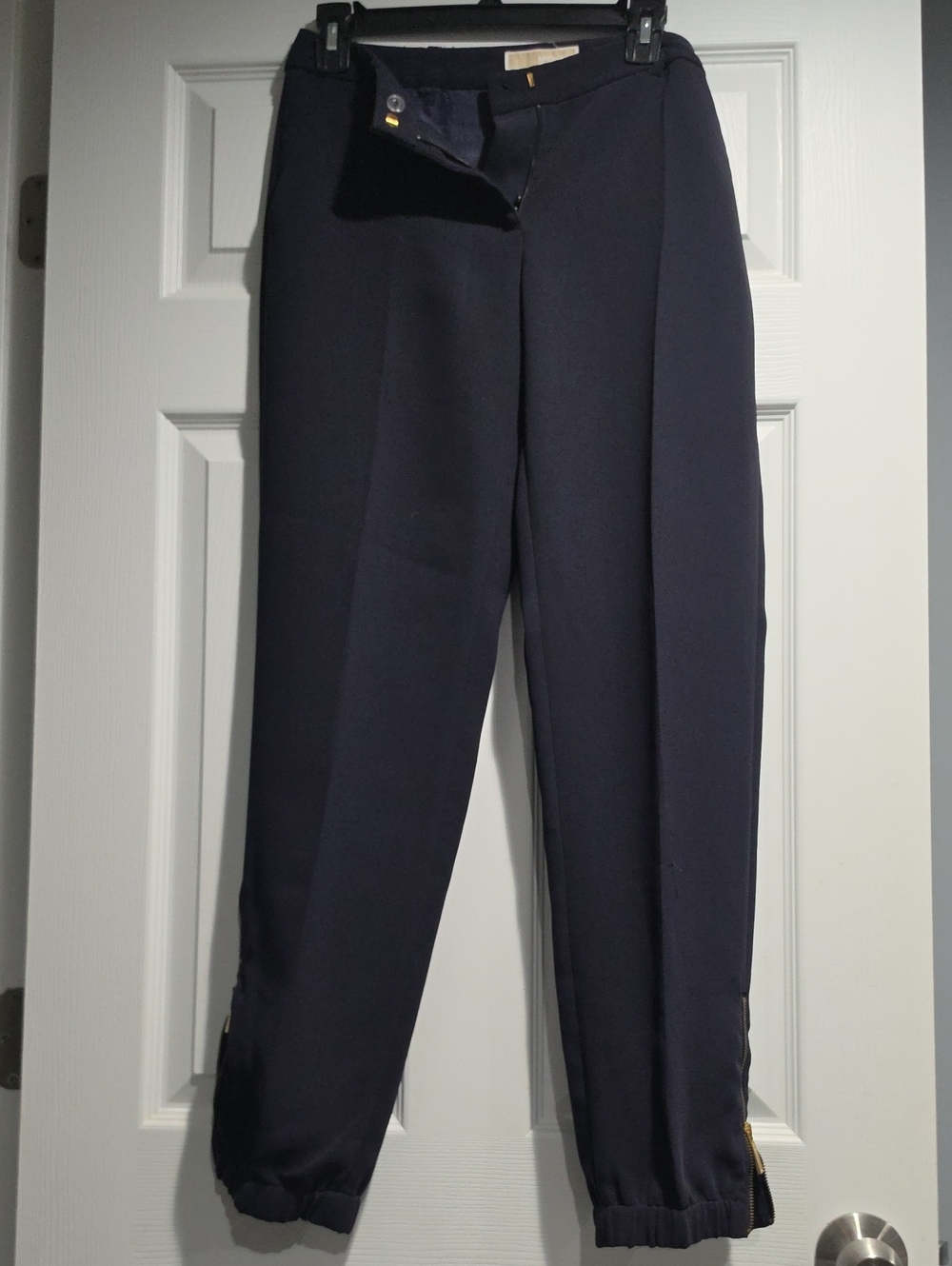 Michael Kors Navy Jogger Dress Pants
